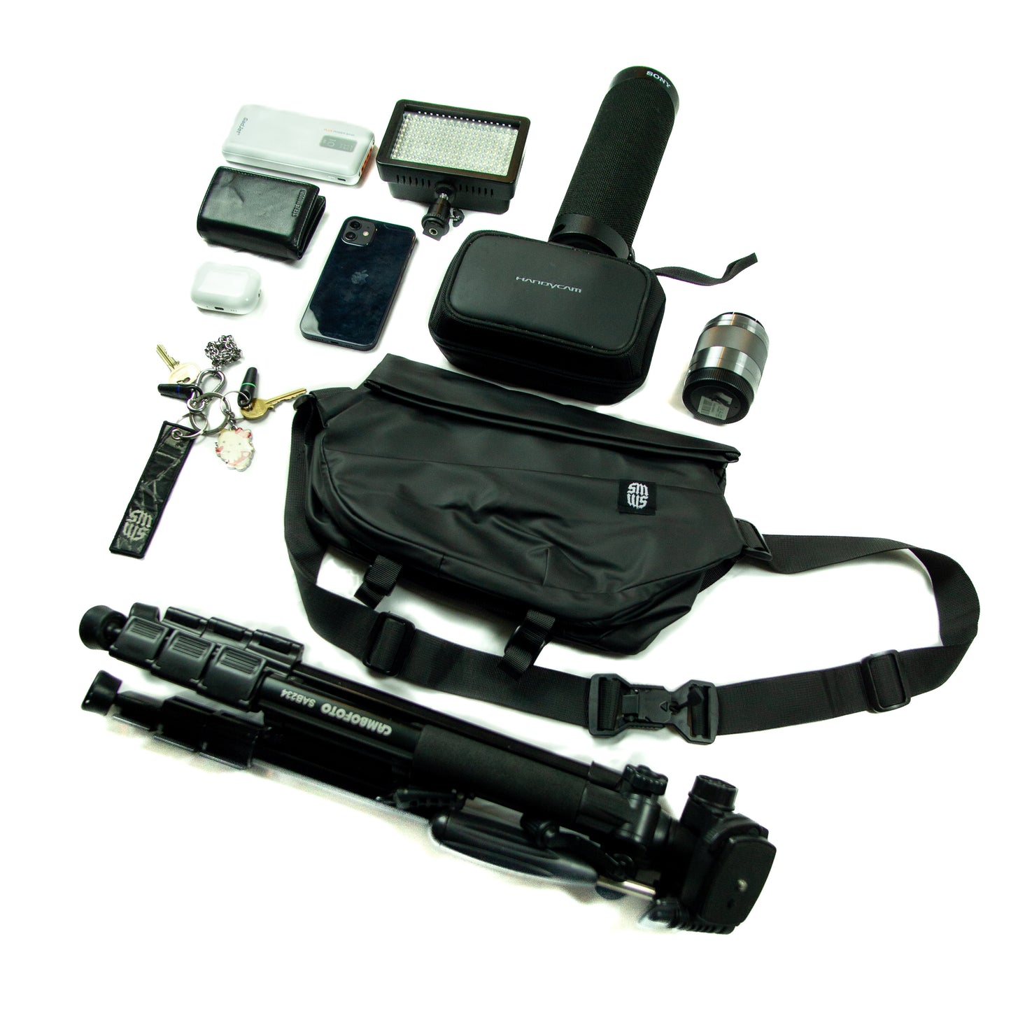 NIGHT MISSION MESSENGER BAG